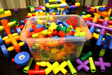 塑料管状拼装积木 管道积木幼儿园水管早教益智拼插管玩具带车轮