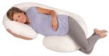 美国直邮 代购Leachco多功能孕妇枕头护腰侧睡抱枕侧卧u型哺乳枕
