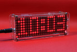 点阵LED电子时钟 LED数字时钟 个性闹钟 桌面创意时钟