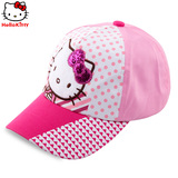 Hello Kitty凯蒂猫儿童空顶帽棒球帽女童遮阳太阳帽