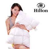 新品 希尔顿五星级酒店专用羽绒枕头 95面包枕芯95鹅绒三层枕