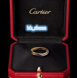 Cartier卡地亚 TRINITY经典款3色金戒指B4088900 香港专柜代购