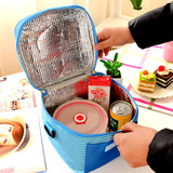 创意牛津布便当包锡箔午餐袋韩国保温包手提袋手拎冰包铝箔饭盒袋