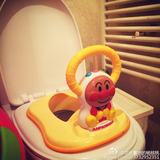 日本本土代购Pinocchio面包超人宝宝婴儿音乐马桶坐便器辅助器