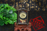 古董古玩钟表收藏 18世纪欧米茄OMGEA全手动机械表小座钟复古摆件