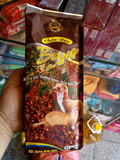 越南原装 进口麝香猫 猫屎咖啡粉纯黑咖啡特浓非速溶 500g袋包邮