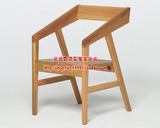 出口原单 柞木全实木 餐椅 欧式简约 休闲椅 家用时尚椅