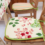 【兔先生】全棉加厚绗缝双面海绵坐垫餐椅垫可定做樱树