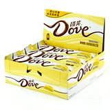 包邮 德芙DVOE奶香白巧克力43g X12条盒装516g 休闲零食品 年货