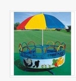 儿童大型游乐玩具 幼儿园玩具  十二座转椅室外太阳伞游乐设备
