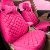 2016新款冬季毛绒汽车坐套专车专用座椅套女全包围大包围保暖座套