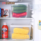 日本特价冰箱保鲜盒食品水果冷藏收纳盒大号密封盒塑料长方形有盖