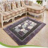 弹力丝欧式加厚加密地毯客厅茶几立体图案卧室长方形