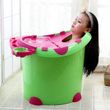 I4Y泡澡木桶沐浴桶单成人浴缸浴盆木质儿童洗澡桶