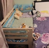 床加宽床加长实木床松木床架单人床双人床拼接床可定做儿童床床架