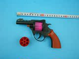 7080后怀旧塑料玩具枪仿左轮砸炮枪合金模型火柴枪怀旧玩具收藏