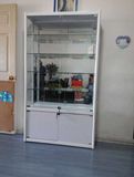 高档玻璃展示柜陈列柜货架展示架多功能透明展示柜产品柜子模型架