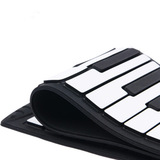 折叠钢琴88键加厚USB儿童软键盘硅胶便携式成人电子琴厂家包邮