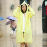 雨衣户外成人长款徒步旅游男女款韩国时尚透明帽檐单人大码雨披潮