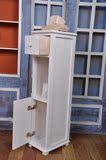 韩式小户型柜子特价卫生间收纳柜 小柜子实木 窄柜子 夹缝柜迷你