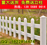 送立柱PVC塑钢护栏PVC围栏栅栏栏杆草坪护栏绿化护栏花园花坛护栏