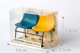 迷你家居小椅子Zakka出口创意杂货摆件摄影道具桌面可爱仿真玩具