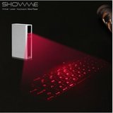 正品SHOWME手机平板无线激光投影投射虚拟蓝牙键盘带移动电源鼠标