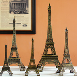 法国巴黎埃菲尔铁塔模型摆件室内创意装饰品生日家居办公室小摆件