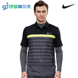 NIKE/耐克 高尔夫服装 长袖T恤 男 POLO衫 golf条纹T恤 新款