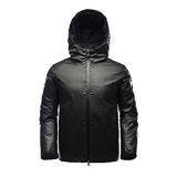 美国代购 男款羽绒服Kolon Sport可隆黑色可拆式夹克冬季保暖外套