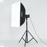 GODOX神牛SK400W摄影棚 摄影灯单灯套装淘宝拍照影室闪光灯柔光箱