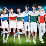新款韩版学生啦啦操服装拉拉队啦啦队服装表演服健美操男女演出服