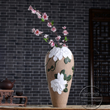 仿古中式花瓶 复古干花鲜花花插 餐桌家具装饰品摆件 创意个性