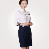 新款OL包臀套装职业装女士半身裙通勤韩版西装短裙百搭一步