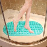 浴室防滑垫 淋浴房浴垫透明PVC浴缸垫带吸盘脚垫门垫洗澡按摩地垫