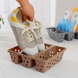 鞋架塑料鞋子收纳盒收纳 日式创意省空间简易鞋柜立式鞋盒整理架