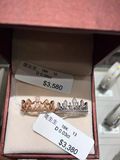香港代购周生生V&A博物馆18K黃金钻石完美桂冠皇冠戒指87041R