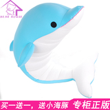 正版凯佩珑 海豚公仔 长抱枕纳米泡沫纳米粒子玩具生日礼物包邮