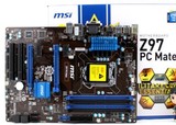 原装行货MSI/微星 Z97 PC Mate 1150针第五代主板绝配I7 4790等