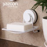 yazoon强力无痕吸盘 玻璃厨房浴室壁挂置物创意粘钩/挂钩肥皂架