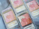 日本CANMAKE花瓣雕刻腮红胭脂 修容带刷 多色可选