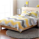 简约风 精品纯棉水洗绗缝被 全棉床盖 床单床罩 空调被 多功能被
