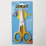 热卖正品日本OLFA爱利华|SCS-2 锯齿剪刀 可剪电线铁丝|带细密锯