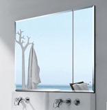 卫浴镜方形洗手间特价玻璃无框防雾现代简约卫生间镜子壁挂浴室镜