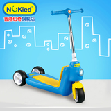 纽奇儿童滑板车二合一滑行车三轮宝宝蛙式车踏板车滑轮车小孩童车