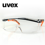 UVEX优唯斯 防冲击防护眼镜护目镜防风防沙防尘透明劳保式骑行