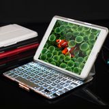 品牌苹果iPad mini2保护套迷你3平板超薄真皮保护壳金属蓝牙键盘