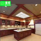 米乐整体厨房橱柜定制实木樱桃木工艺---中式风格---福州定制