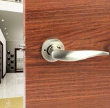 顶固不锈钢卫浴执手门锁简约时尚E5701SNBK拉丝金色多款正品