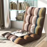懒人沙发榻榻米可以折叠单人折叠椅床上靠背椅飘窗椅懒人沙发椅